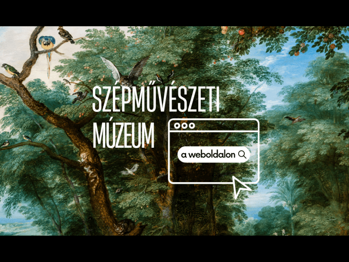 Szépművészeti Múzeum a weboldalon
