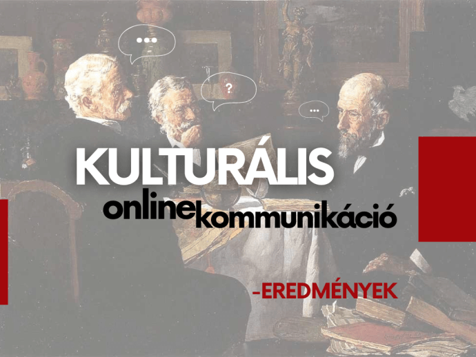Kulturális online kommunikáció - eredmények